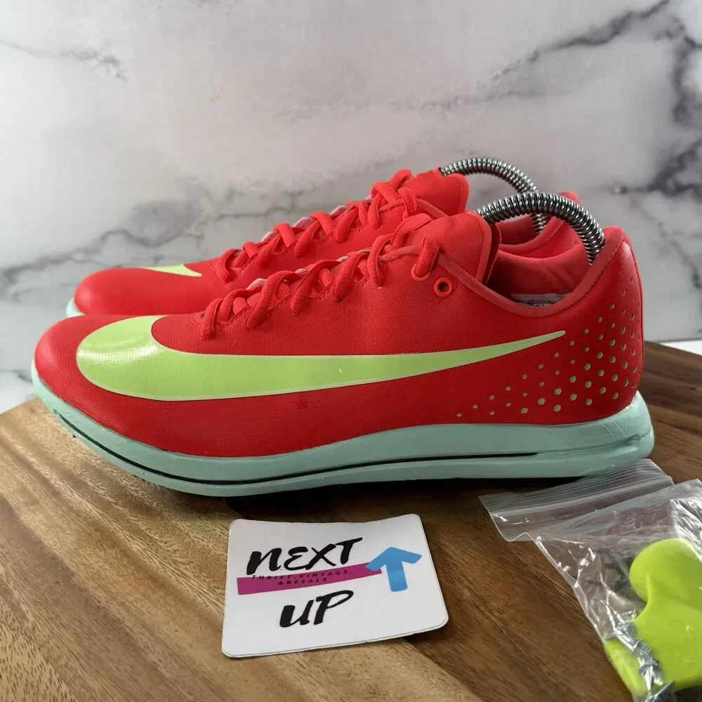 Men’s size 9-Nike Triple Jump Elite 3 NBY Track Spikes Bright Crimson HV6425-600